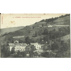 CPA: BUSSANG, Grand Hotel des Sources et le Charat, vers 1900