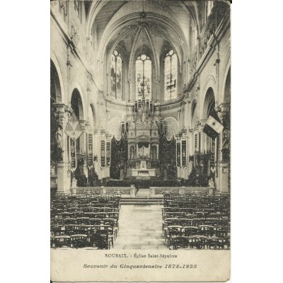 CPA - ROUBAIX, Eglise Saint-Sépulcre - Années 1930