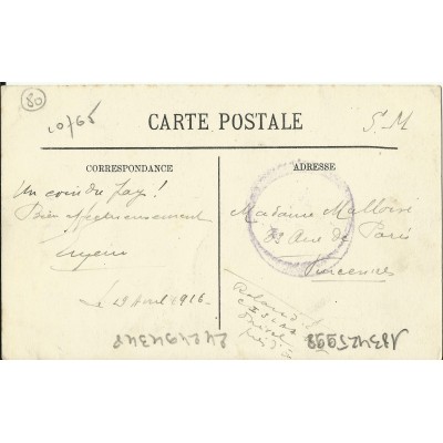 CPA - ONIVAL, Le Chateau - Années 1910