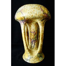 VASE ART -NOUVEAU, AMPHORA AUSTRIA, Jugendstil, DACHSEL