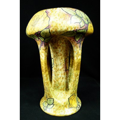 VASE ART -NOUVEAU, AMPHORA AUSTRIA, Jugendstil, DACHSEL