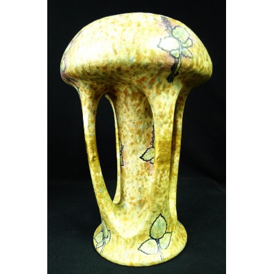 VASE ART -NOUVEAU, AMPHORA AUSTRIA, Jugendstil, DACHSEL