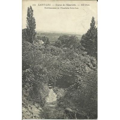 CPA - LA REUNION, ST-LEU, Source Eauriette - Années 1910