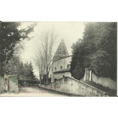 CPA - PALAMINY, L'Eglise - Années 1910