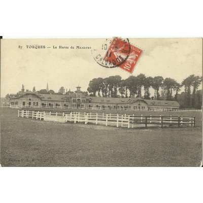 CPA - TOUQUES, Le Haras de MEAUTRY - Années 1910