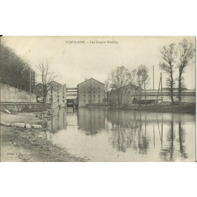 CPA - TOMBLAINE, Les Grands Moulins, Années 1910