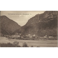 CPA - PLAN-du-VAR, Vue Générale - Années 1910