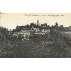 CPA - VILLENEUVE-LOUBET, Vue Générale (Sud), Années 1910