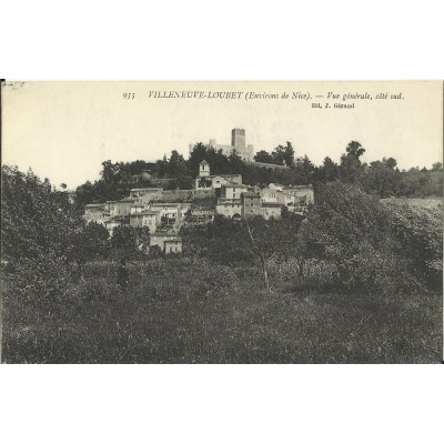 CPA - VILLENEUVE-LOUBET, Vue Générale (Sud), Années 1910