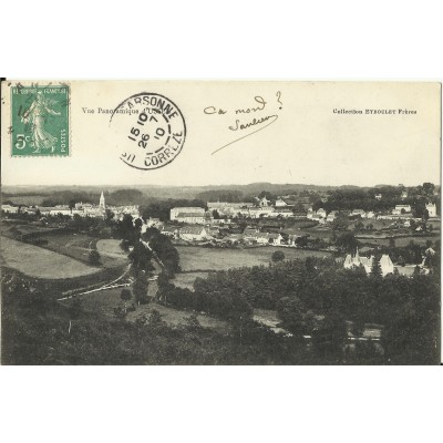 CPA - USSEL, Vue Panoramique - Années 1900