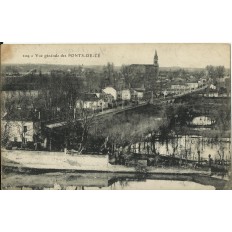 CPA: PONTS-de-CE, Vue Générale, vers 1910