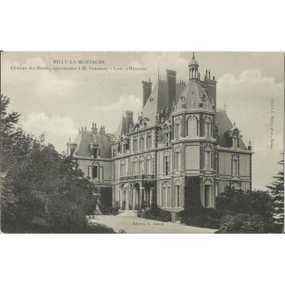 CPA - RILLY-LA-MONTAGNE, Chateau des Rozais, vers 1900