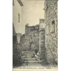 CPA: EZE, Une Rue. Années 1910.