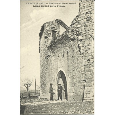 CPA: VENCE, Boulevard Paul-André, Ligne du Sud de la France. Années 1920