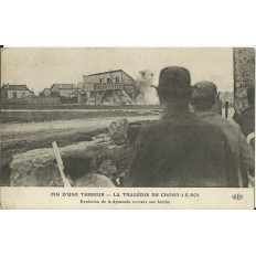 CPA: CHOISY-LE-ROI, ASSAUT de 1912 (J.BONNOT). Années 1910