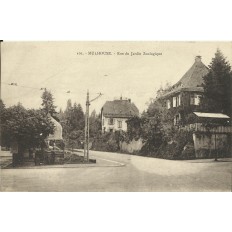 CPA: MULHOUSE, Rue du Jardin Zoologique. Années 1930