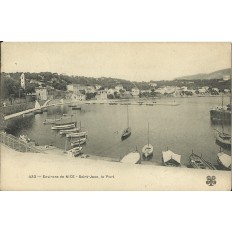 CPA: SAINT-JEAN (NICE), Le Port, Années 1900