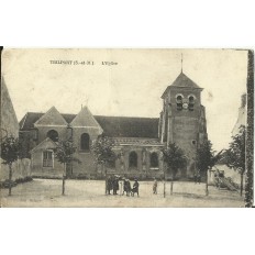 CPA: TRILPORT, L'Eglise, Années 1920