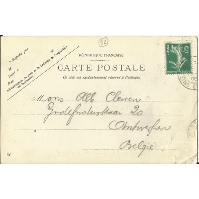 CPA: ST-CLOUD-MONTRETOUT, La Gare, Années 1900