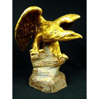  Gustave Van Vaerenbergh (1873-1927), AIGLE IMPERIAL, SCULPTURE.