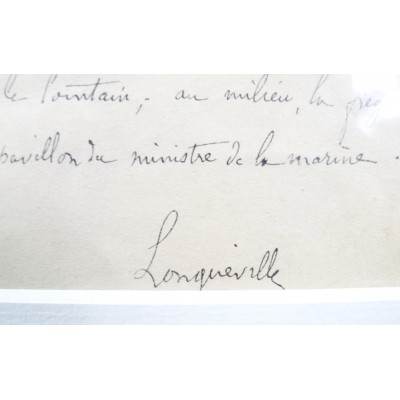  Charles LONGUEVILLE (1829-1899), Régates 1888, LORIENT, DESSIN.