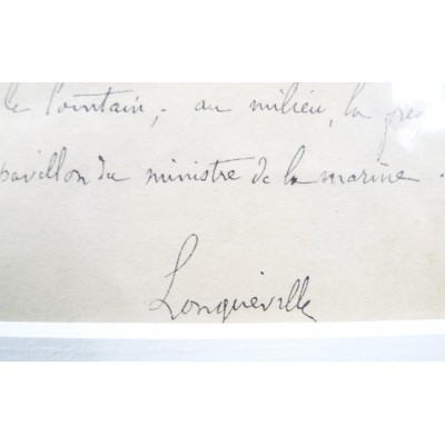 Charles LONGUEVILLE (1829-1899), Régates 1888, LORIENT, DRAWING.