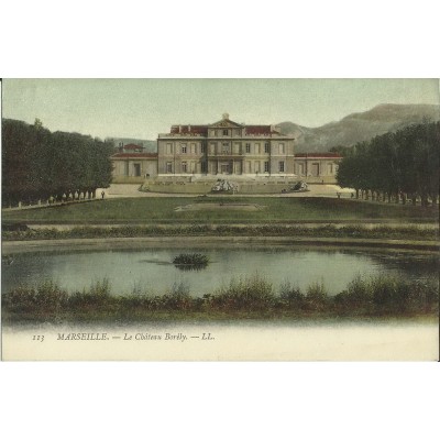 CPA: MARSEILLE, LE CHATEAU BORELY, vers 1920.