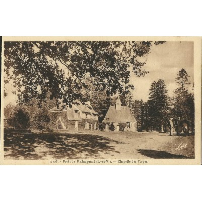 CPA: PAIMPONT. Chapelle des Forges. Années 1930.