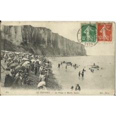 CPA: LE TREPORT, La Plage à Marée Haute, Animée, Années 1910
