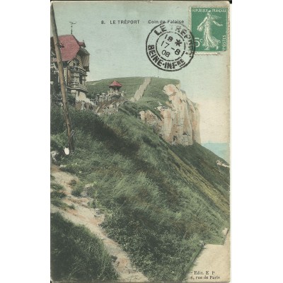 CPA: LE TREPORT, Coin de Falaise, Années 1900