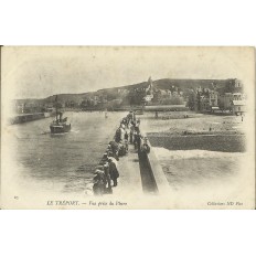 CPA: LE TREPORT, Vue prise depuis le Phare, Années 1900