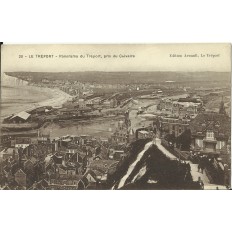 CPA: LE TREPORT, Panorama pris du Calvaire, Années 1910
