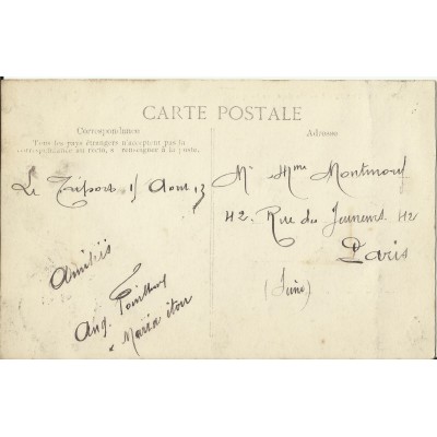 CPA: LE TREPORT, Sortie d'une Barque, vers 1910
