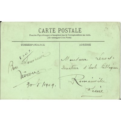 CPA: LE HAVRE, La Façade de la Bourse, années 1900