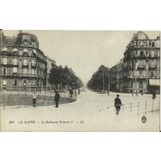 CPA: LE HAVRE, Boulevard François Ier ( années 1900)
