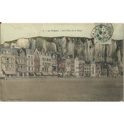 CPA: LE TREPORT, Les Villas de la Plage, Années 1900