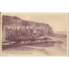 CPA: DIEPPE, LES VILLAS DU BAS FORT-BLANC, vers 1930.