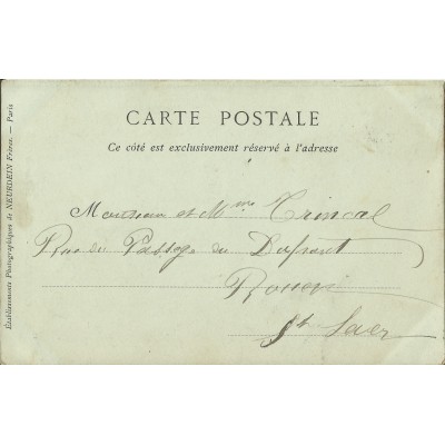 CPA: CAUDEBEC-EN-CAUX, La Place de l'Eglise, vers 1900.