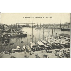 CPA: MARSEILLE, Vue Générale sur le Port. ANNEES 1910.