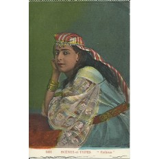 CPA MAROC, ANNEES 1910, SCENES ET TYPES, FATHMA.