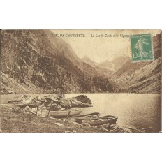 CPA: CAUTERETS (environs),Le Lac de Gaube, Années 1910.