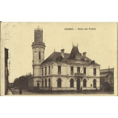 CPA: COGNAC, Hotel des Postes, vers 1910.