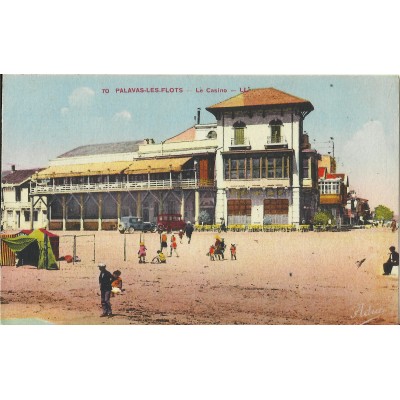CPA: PALAVAS-LES-FLOTS, Le Casino, années 1920