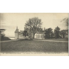 CPA: CHAUMONT-SUR-LOIRE, Le Chateau, pris du Parc, vers 1910