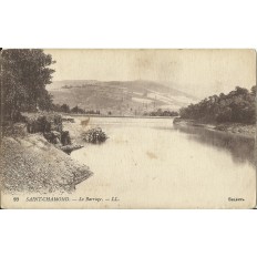 CPA: SAINT-CHAMOND, Le Barrage, années 1910