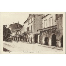 CPA: VERTEUIL-d'AGENAIS, Les Cornières, années 1920