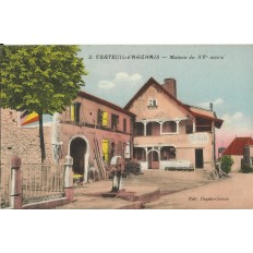 CPA: VERTEUIL-d'AGENAIS, Maison du XVe s., années 1910