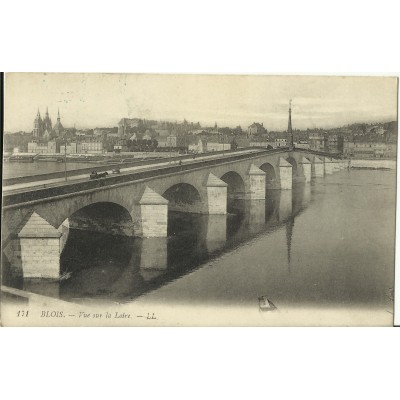 CPA: BLOIS, Vue sur la Loire, vers 1900