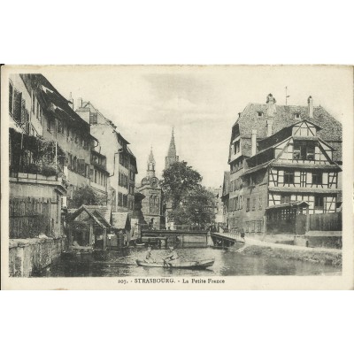 CPA: STRASBOURG, La Petite France, vers 1920.