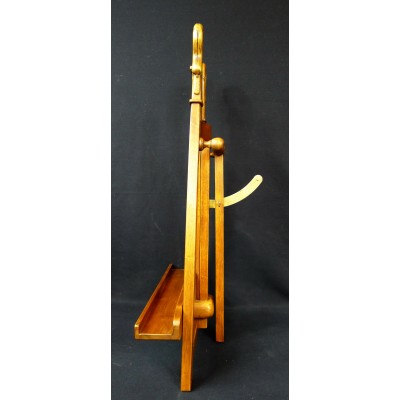 PAINTER EASEL in WOOD, SWAN HEADS, Adjustable height